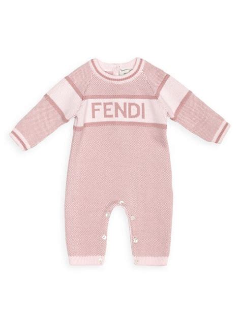 fendi baby wrap|fendi baby girl coverall.